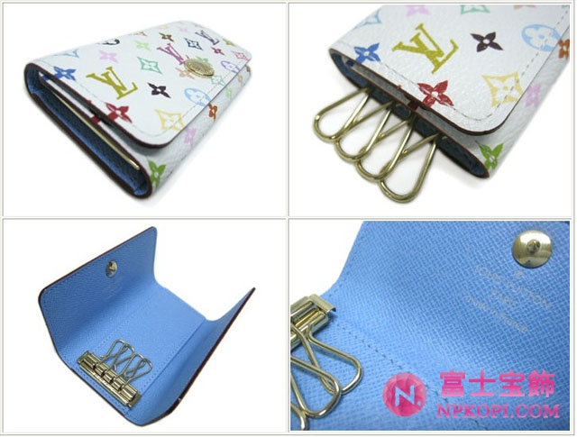 (LOUIS VUITTON)ルイヴィトンコピー ヴィトン マルチカラー 4連キーケース M93730